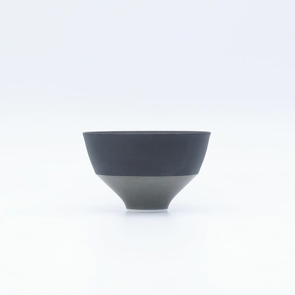 JAPAN SNOW 段付飯碗 ブラック