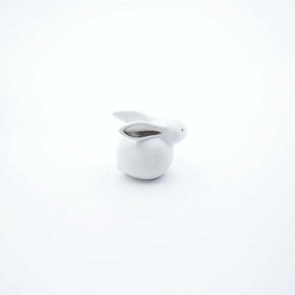 JAPAN SNOW 干支置物セット 卯 プラチナ 化粧箱入