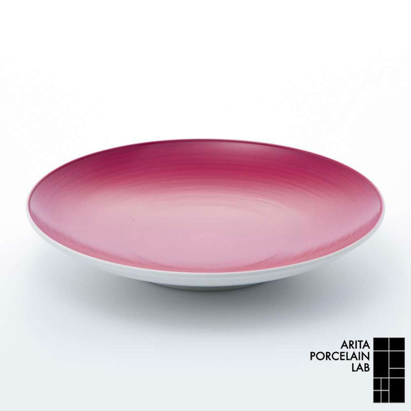 JAPAN AUTUMN 平皿(大) ワインレッド