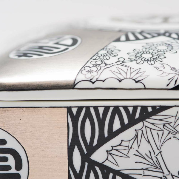 JAPAN SNOW 三段重 丸紋寿 吉祥文様