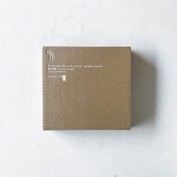 apl プレート S ホワイト 化粧箱入