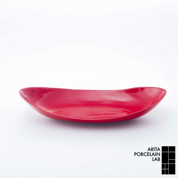STANDARD COLOR 楕円皿(中） 赤釉 – ARITA PORCELAIN LAB [公式