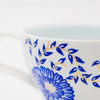 GALLERY ティーカップ＆ソーサー ブルー 唐草 化粧箱入