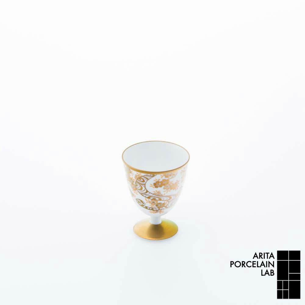 JAPAN AUTUMN 馬上杯 流水桜 ゴールド – ARITA PORCELAIN LAB [公式