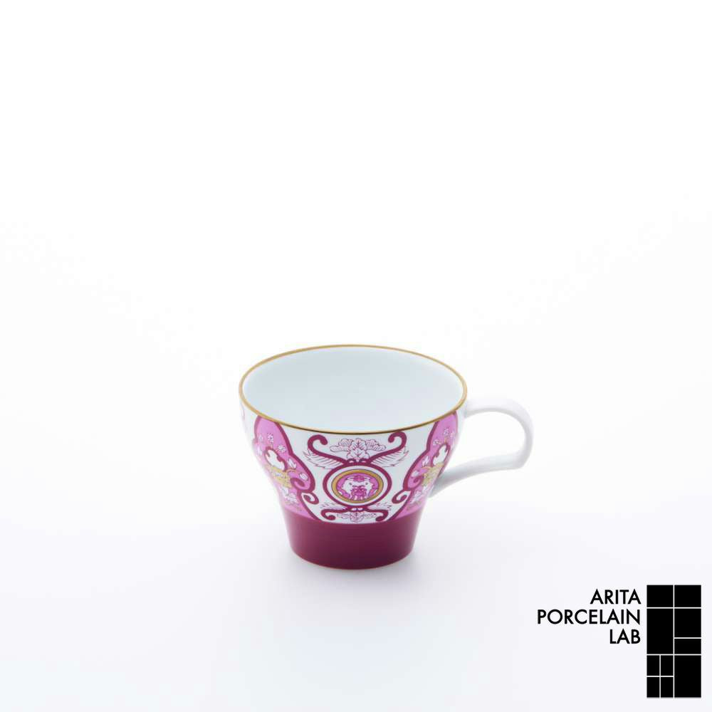 JAPAN AUTUMN ティーカップ 古伊万里草花紋 ワインレッド – ARITA