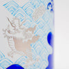 JAPAN BLUE 冷酒クーラー 青海波龍文 木箱入