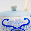 JAPAN BLUE ティーポット 古伊万里草花紋 化粧箱入