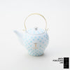 T Laduree（テ・ラデュレ） ティーポット 青海波 水玉模様 化粧箱入