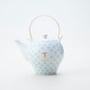 T Laduree（テ・ラデュレ） ティーポット 青海波 水玉模様 化粧箱入