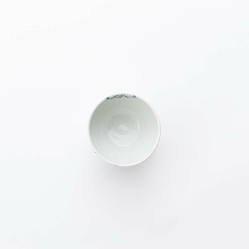 岡晋吾 天平飯碗 菊唐草