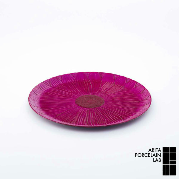 新品未使用　Nang ceramic 大皿　ピンク2枚 ONLY GARDEN マーガレット(中） フューシャピンク – ARITA PORCELAIN