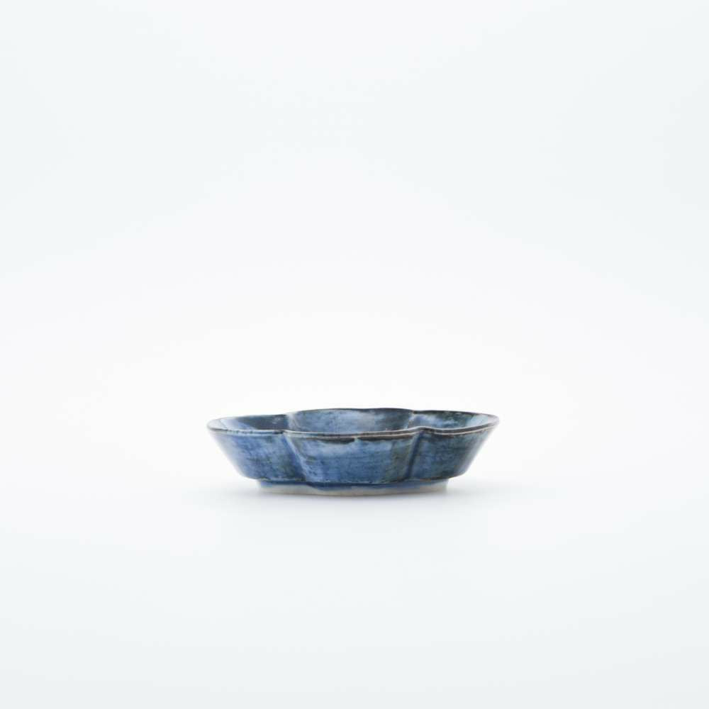 岡晋吾 木甲小付 呉須巻