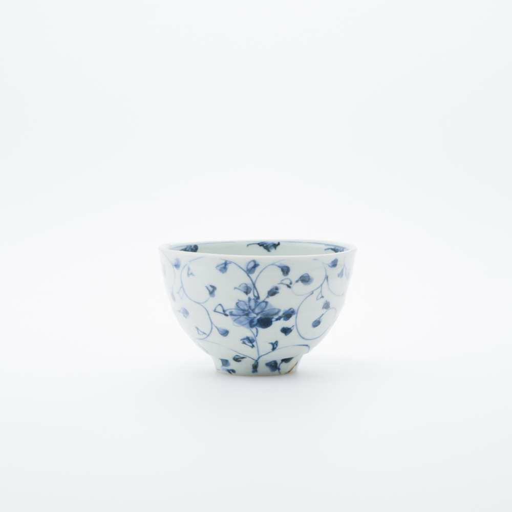 岡晋吾 天平飯碗 染付万暦