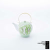 ！[40%OFF 陶器市SALE] JAPAN TEA ティーポット グリーン 古伊万里草花紋 30%OFF 2個セット