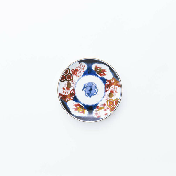 ！[30%OFF 新春初売りSALE]新弥左ヱ門 アウトレット 取皿 ゴールド 巻物四君子