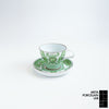JAPAN TEA ティーカップ＆ソーサー 古伊万里草花紋