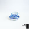 JAPAN BLUE ティーカップ＆ソーサー 古伊万里草花紋