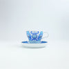 JAPAN BLUE ティーカップ＆ソーサー 古伊万里草花紋