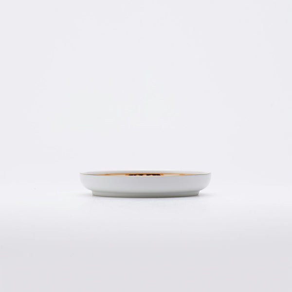 ！[30%OFF 新春初売りSALE]JAPAN AUTUMN モデルチェンジ品 銘々皿 古伊万里草花紋 ゴールド