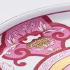！[40%OFF 陶器市SALE] JAPAN AUTUMN アウトレット 和皿 19cm 古伊万里草花紋 ワインレッド