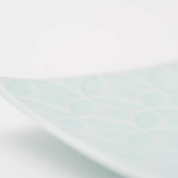 ！[60%OFF 新春初売りSALE 2個セット] GAUFRE アウトレット 七宝正方皿（小） 青白磁