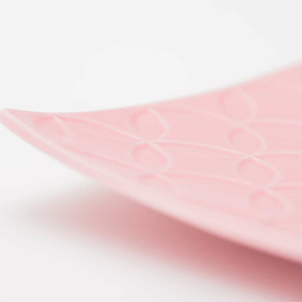 ！[60%OFF 新春初売りSALE 2個セット] GAUFRE アウトレット 七宝正方皿（小） ピンク