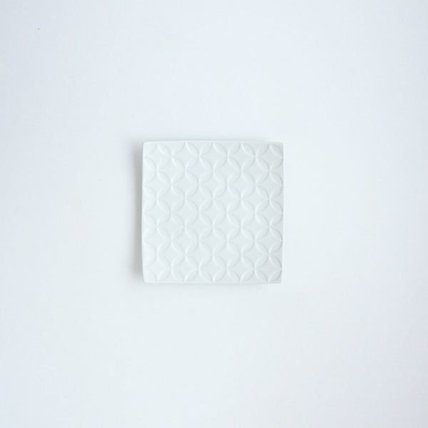 ！[60%OFF 新春初売りSALE 2個セット] GAUFRE アウトレット 七宝正方皿（小） ホワイト