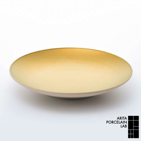 ！[30%OFF 新春初売りSALE]JAPAN AUTUMN アウトレット 平皿 （大） ゴールド