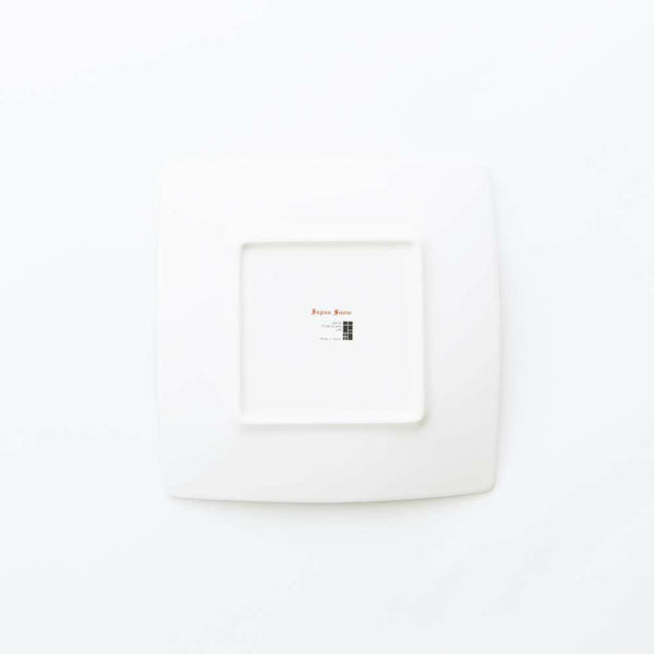 ！[40%OFF新春初売りSALE] JAPAN SNOW アウトレット 正方皿(中） プラチナ 2個セット