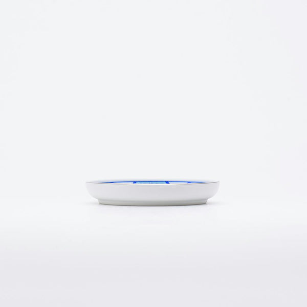 ！[60%OFF 新春初売りSALE 2個セット] JAPAN BLUE アウトレット 銘々皿 JB古伊万里草花紋