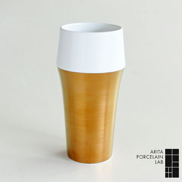 JAPAN AUTUMN 有田焼ビアカップ ゴールド – ARITA PORCELAIN LAB [公式