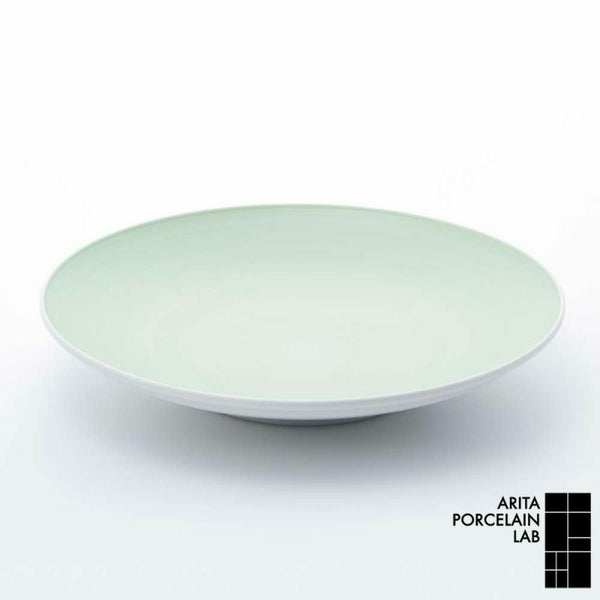 ！[30%OFF新春初売りSALE] JAPAN TEA アウトレット 平皿（大） パールグリーン