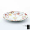 ！[70%OFF 陶器市SALE] 新弥左ヱ門 アウトレット 大皿 ゴールド 花ぎり/ 丸紋散し 2枚セット