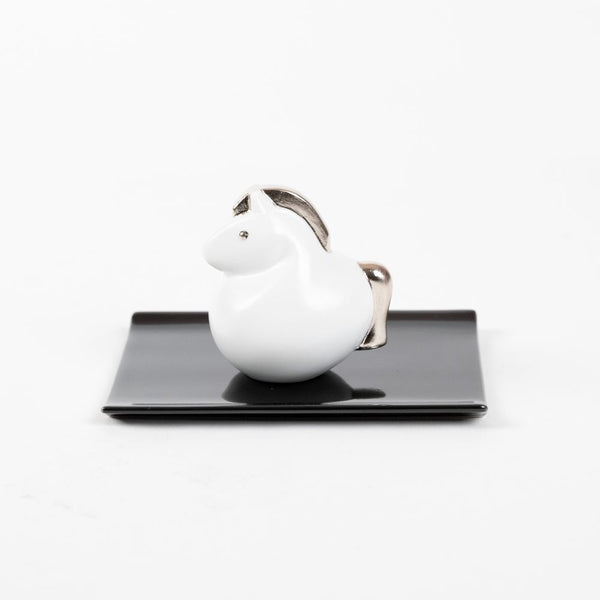 JAPAN SNOW 干支 置物セット 午 スノー 化粧箱入